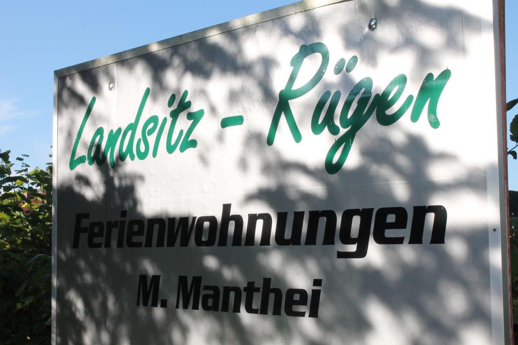 Landsitz Ruegen Lägenhet Glowe Exteriör bild